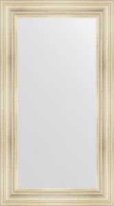 BY 3092 Зеркало в багетной раме - травленое серебро 99 mm EVOFORM Definite