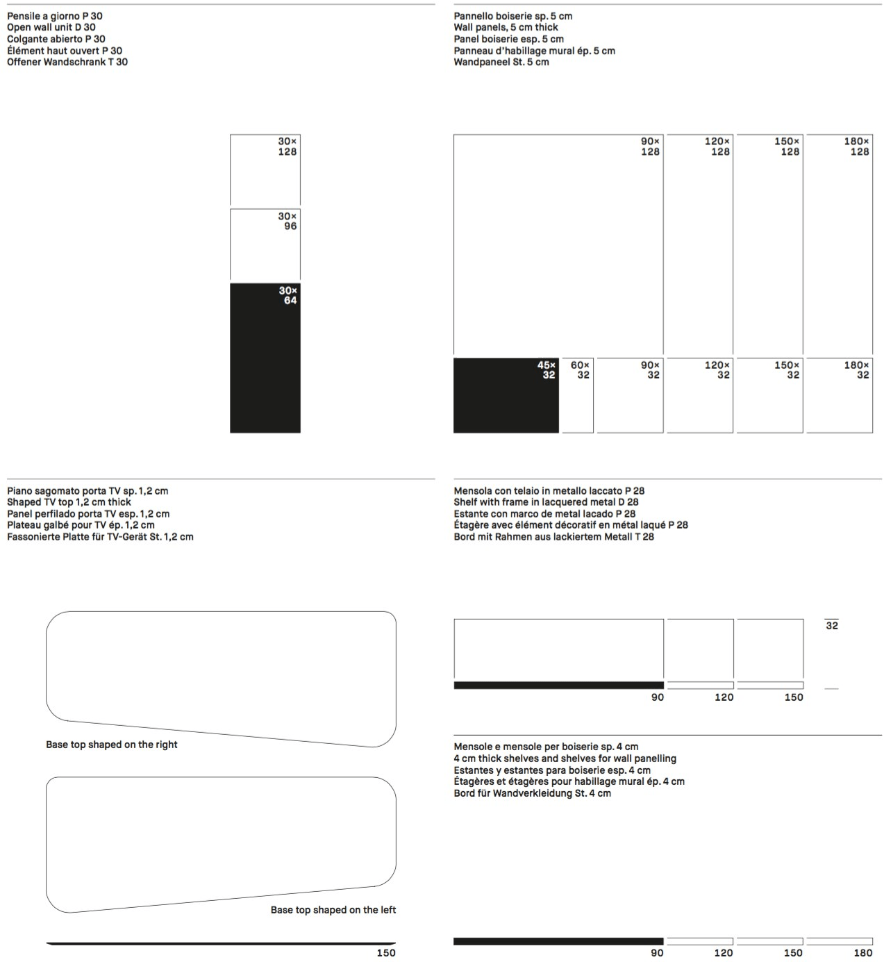ZANETTE Стенка для хранения из дуба со встроенным освещением Day moove sun-id-1460231 - Вид №7
