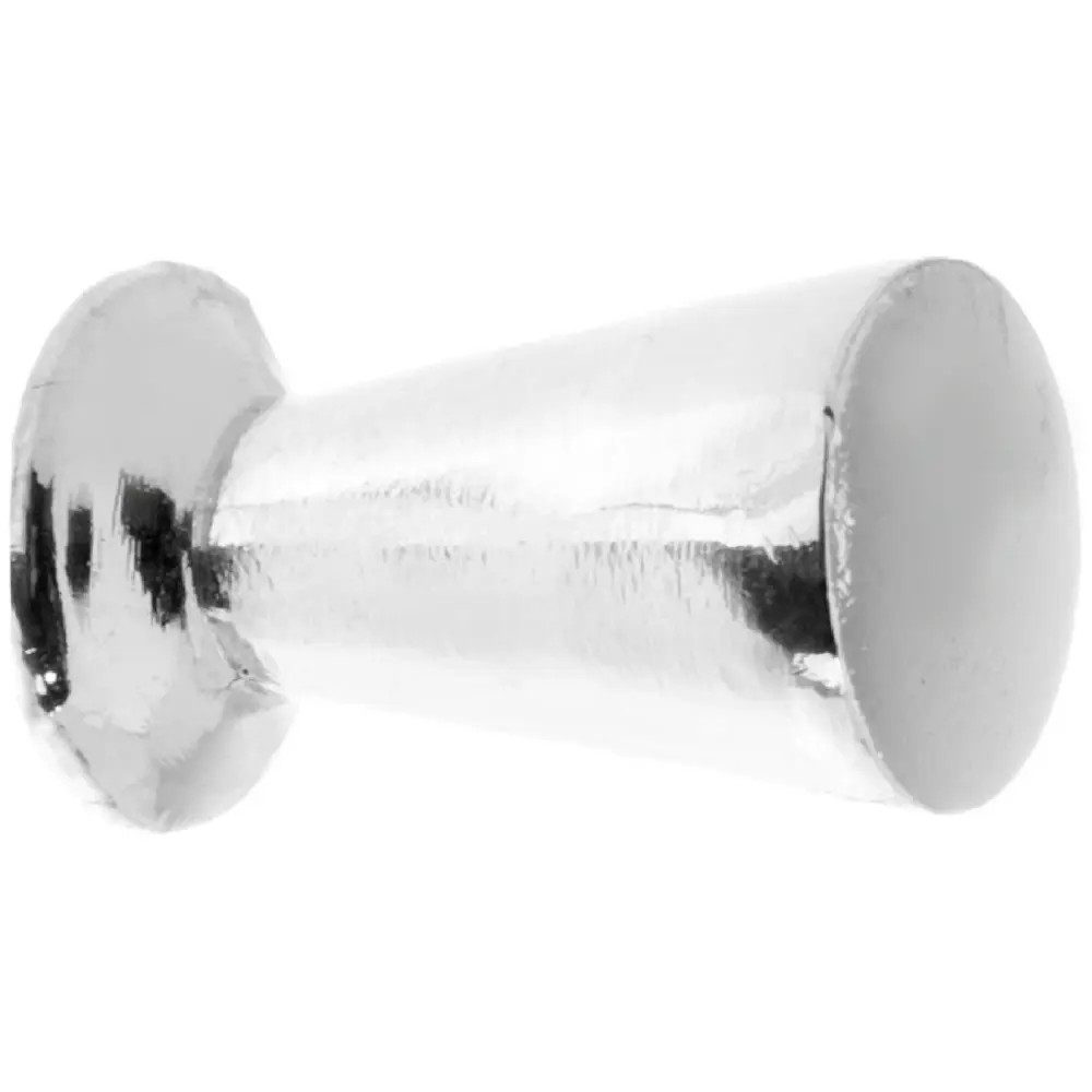 Мебельная ручка-кнопка RC002CP.4 металл цвет глянцевый хром BOYARD STLM-2207792