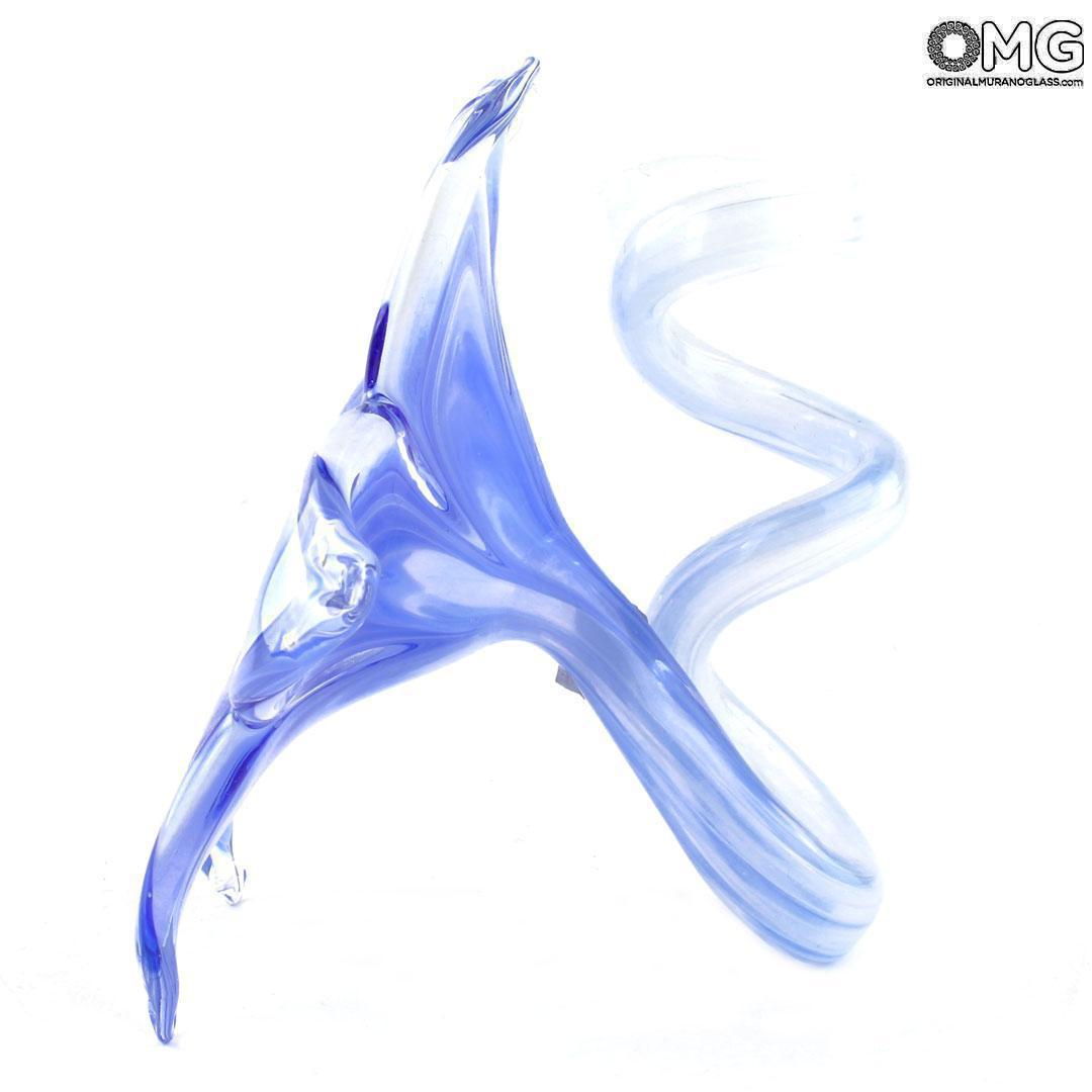 4163 ORIGINALMURANOGLASS Подсвечник Ирис - муранское стекло OMG 6 см  - Вид №1
