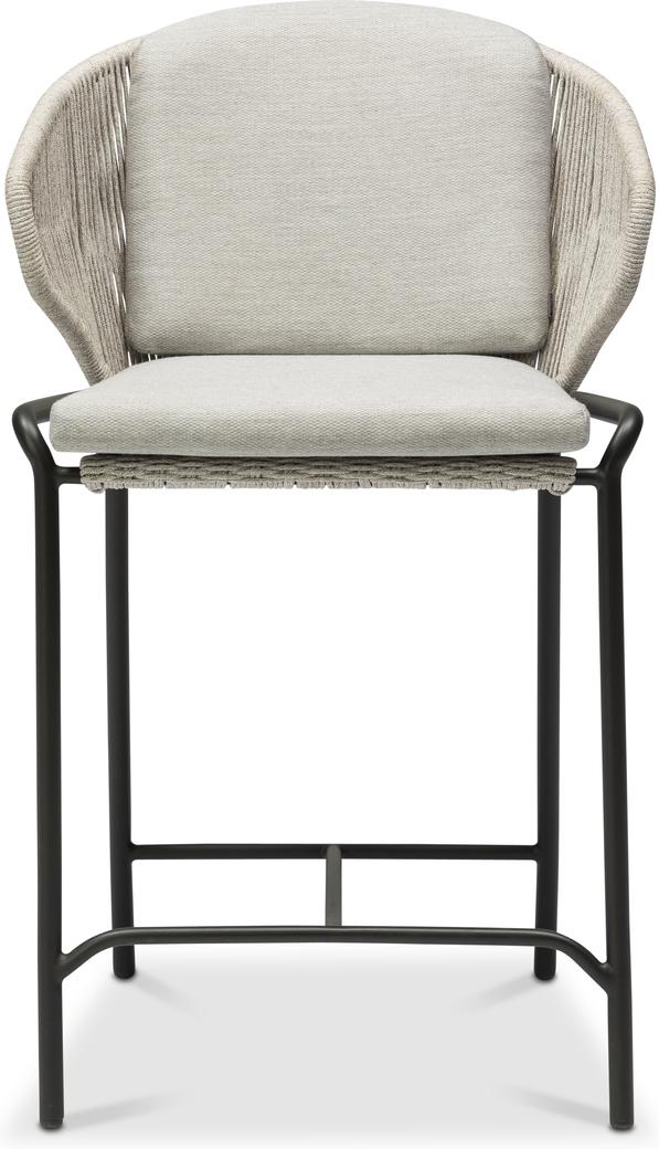 MNST560 Барный стул 61 веревка лава серебро Manutti Radius - Вид №1