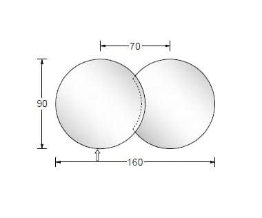 Настенное зеркало ARTELINEA TRISTANO E ISOTTA ARCH-00060540 - Вид №2