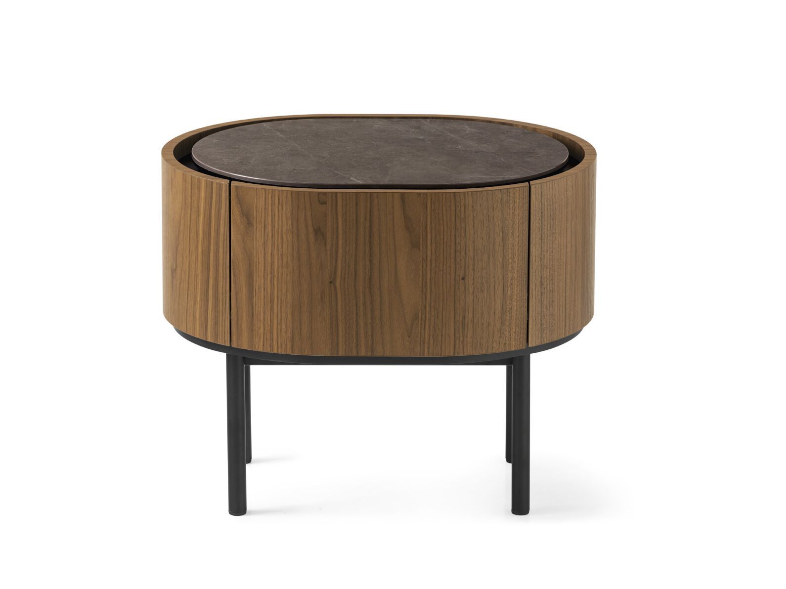 Тумбочка из дерева и стекла Calligaris озеро ARCH-00149911 - Вид №1