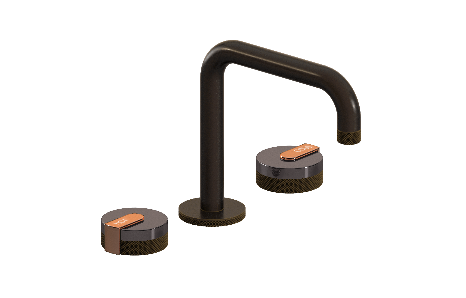 E-11511-R1OX-L1RG-OB Смеситель для умывальника на 3 отвертия GRAFF MOD+