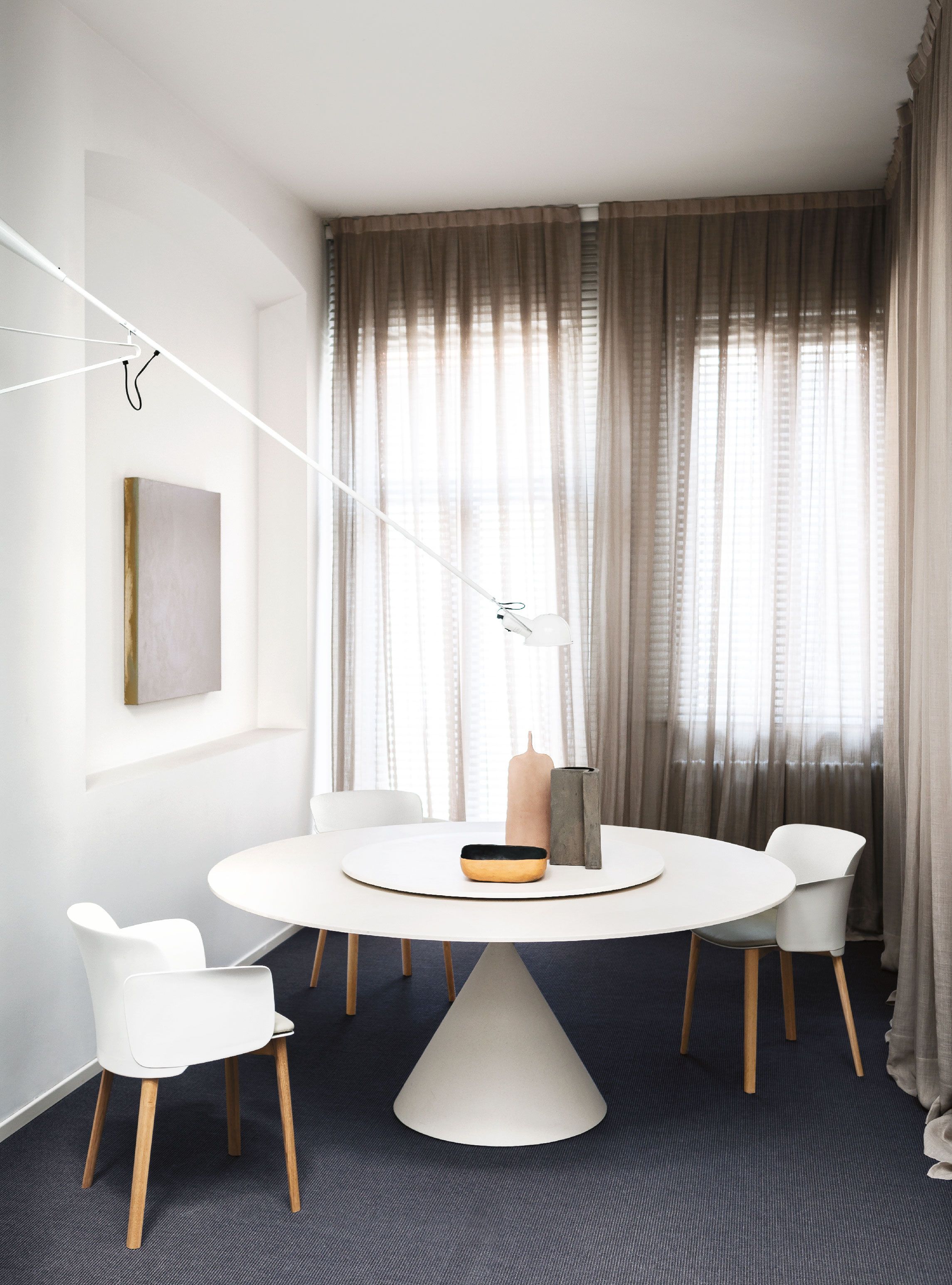 Стол с Lazy Susan Desalto глина ARCH-00008464 - Вид №2