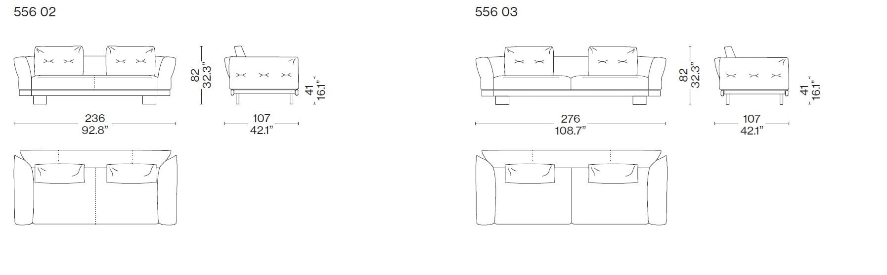 Съемный модульный диван CASSINA Living ARCH-00064871 - Вид №28