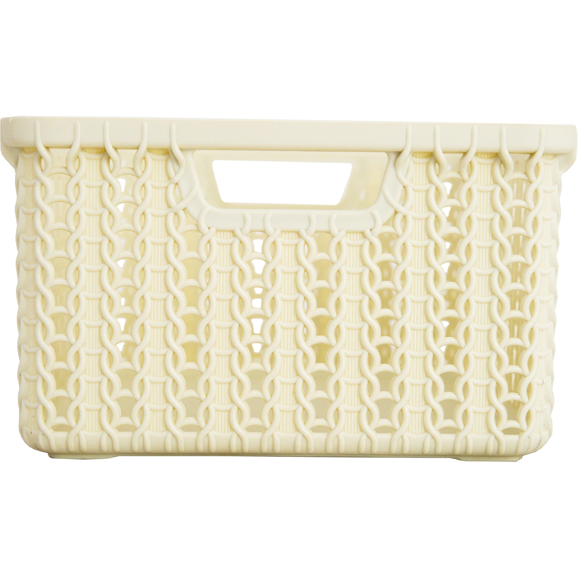 82137983 Корзинка для хранения «», 1.5 л, цвет слоновая кость Вязание Santreyd  - Вид №1
