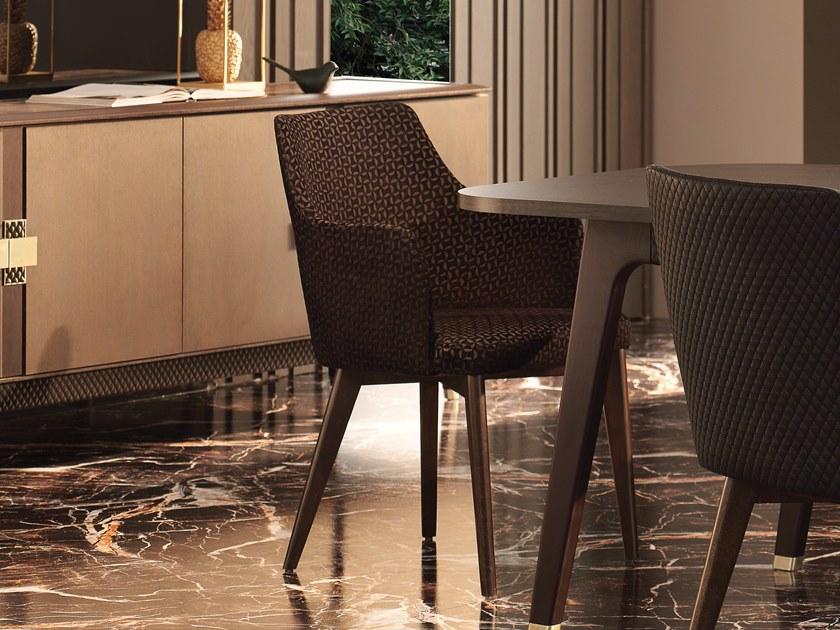 Enza Home Стул из ткани с подлокотниками Navona sun-id-1490180 - Вид №2