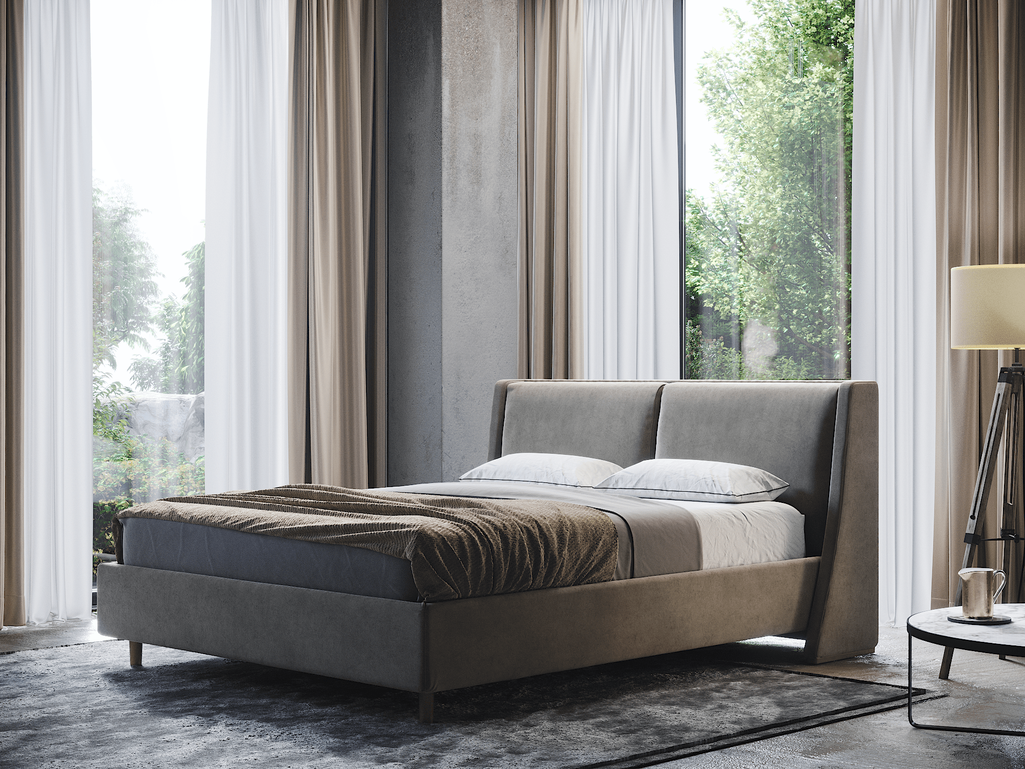 кровать IRIS 220 The IDEA кровать IRIS 220  - Вид №4