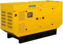 Генератор дизельный Aksa APD150A в кожухе с АВР