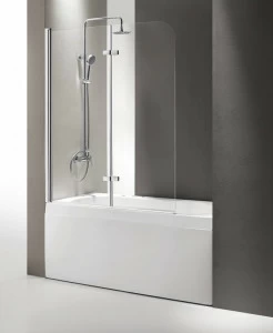 Шторка на ванну CEZARES ECO-O-V-21-120/140-P-Cr-R