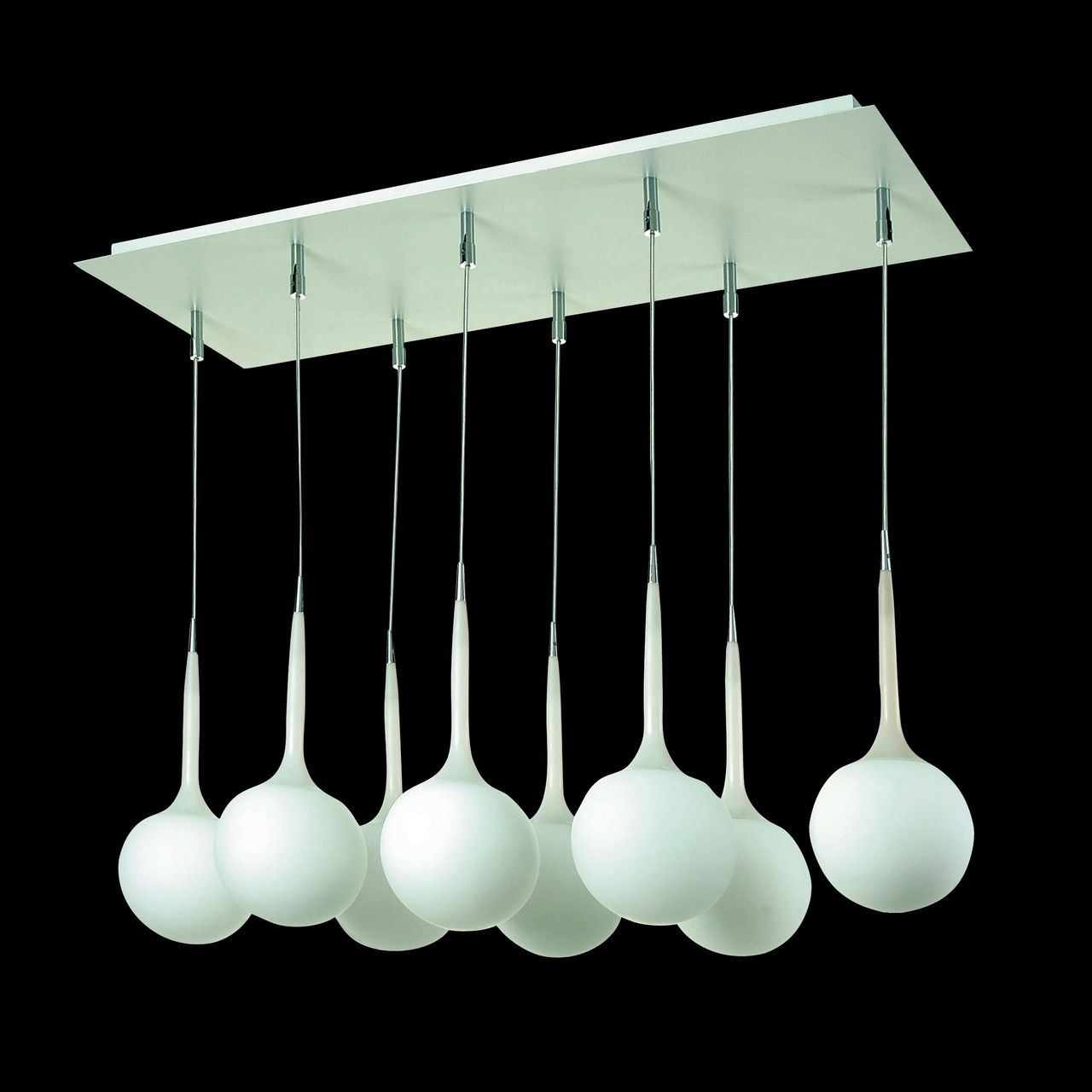 Подвесная люстра Lightstar Simple Light 803080 LIGHTSTAR ДИЗАЙНЕРСКИЕ, SIMPLE LIGHT 058109 Белый  - Вид №2