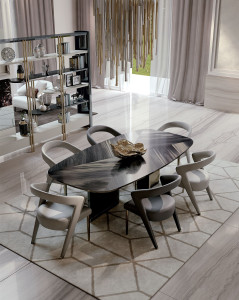 Кожаный мягкий стул