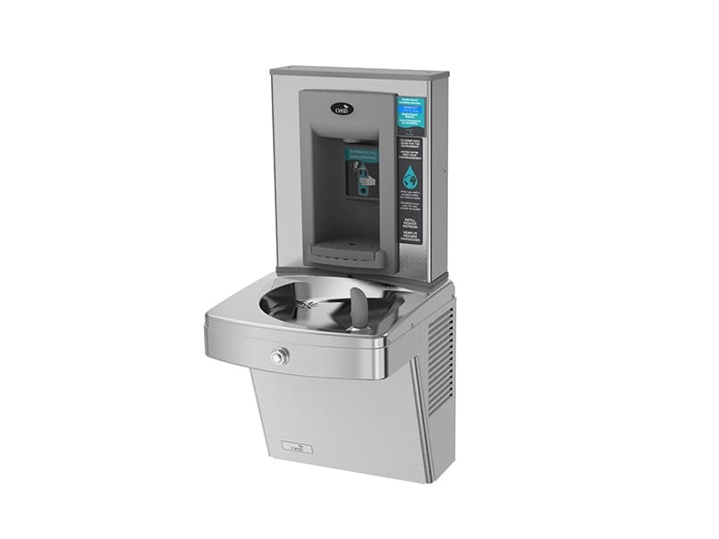 Бесконтактный диспенсер для воды с питьевым фонтаном OASIS International VersaFiller ARCH-00037489 - Вид №1