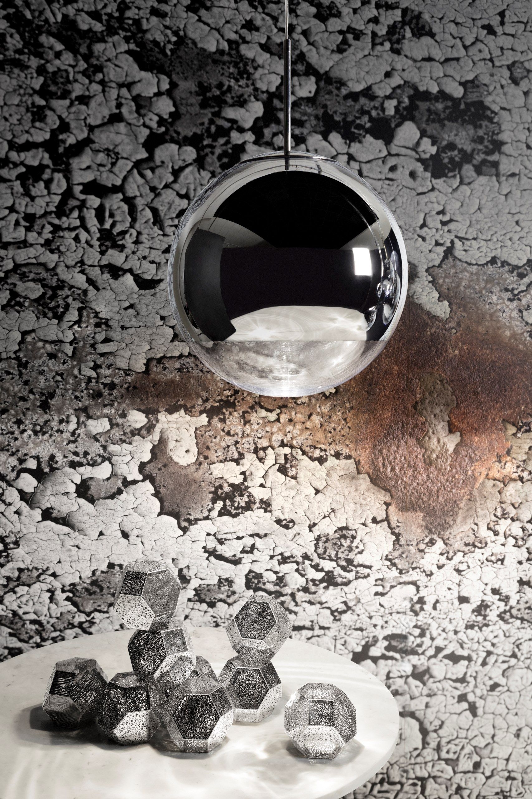 Поликарбонат светодиодный подвесной светильник Tom Dixon Mirror Ball ARCH-00140603 - Вид №5