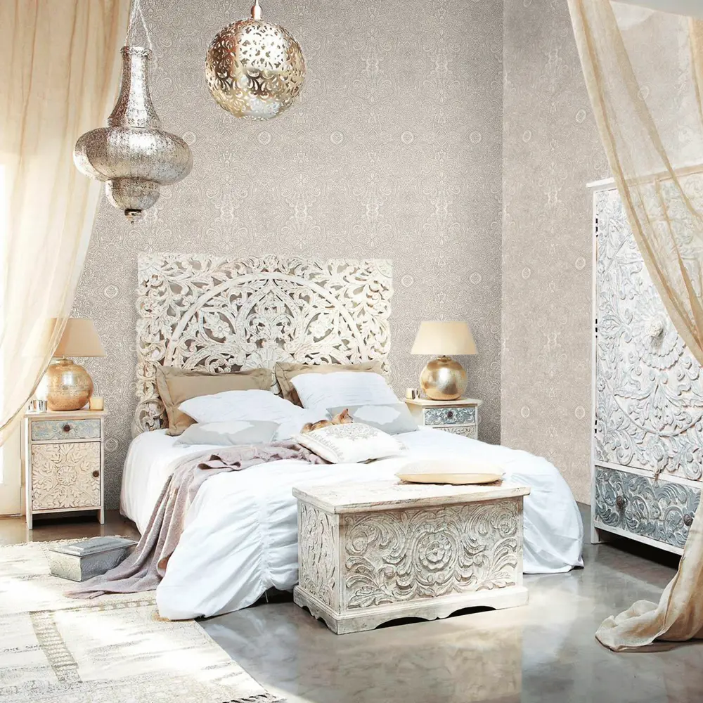 Обои флизелиновые Erismann Neochic бежевые 1.06 м 60050-02 83211702 STLM-2162859 Santreyd - Вид №2