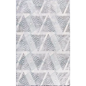 Ковер вискоза Эрин 1902G 120x180 см цвет светло-серый