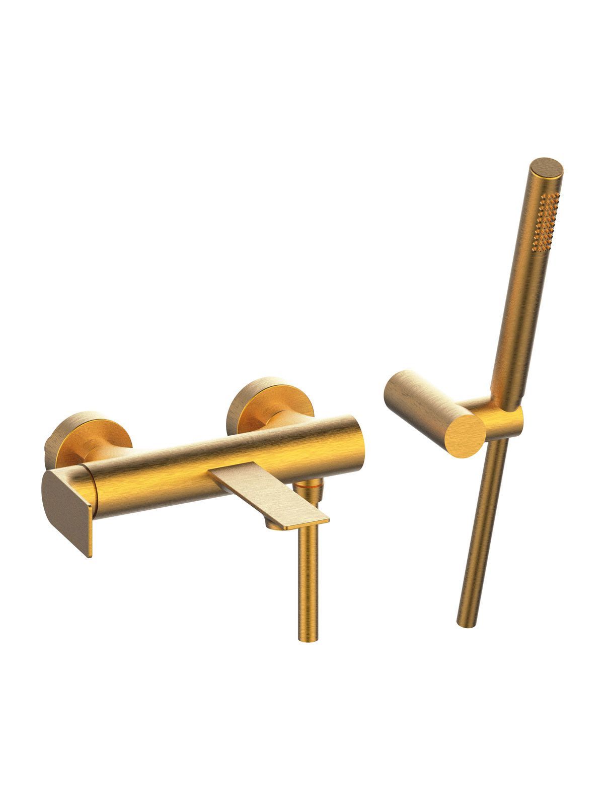 Настенный смеситель для ванны с ручным душем Rubinetterie Frattini Нарцисс ARCH-00106008 - Вид №14