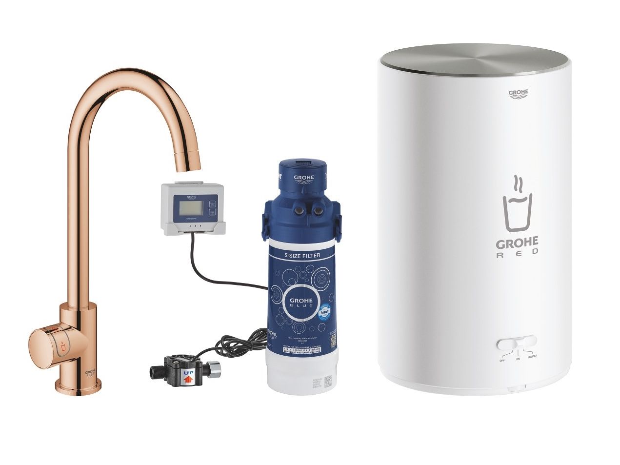 Металлический смеситель для кухни / диспенсер для питьевой воды Grohe Grohe Red® II ARCH-00007010 - Вид №3