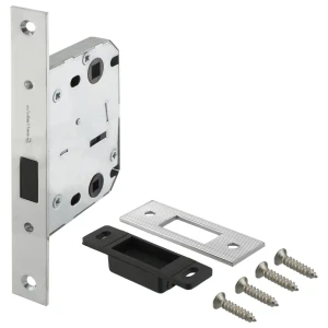 Защелка под фиксатор Palladium 170-M, 165x74x20 мм, сталь/ЦАМ, цвет глянцевый хром