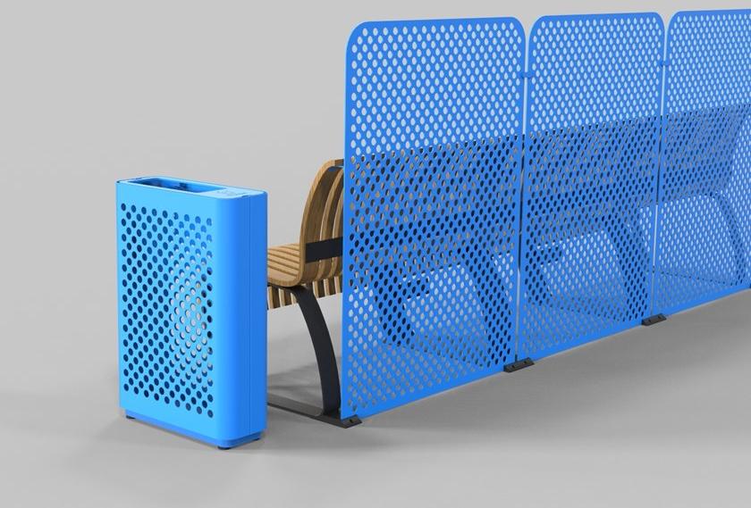 Green Furniture Concept Разделитель скамейки Radius sun-id-1487233 - Вид №1