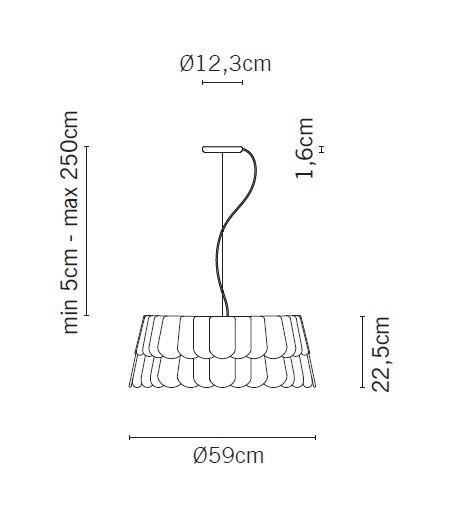 Fabbian Roofer F12A05 32 подвес 96814 - Вид №2