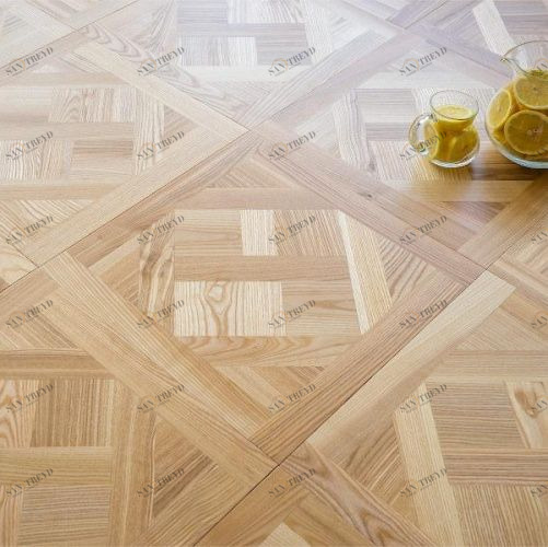 Модульный паркет Coswick Прованс Ясень Селект (Гладкая) 431х431 мм 12971601