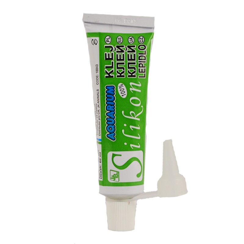 ПР0031952 Силиконовый герметик для аквариумов JABA 60 мл прозрачный AQUAEL 