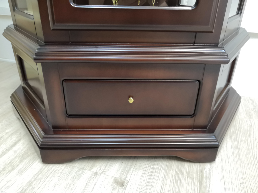 Часы напольные коричневые темный орех Dark Walnut SARS ДИЗАЙНЕРСКИЕ 00-3967451 Коричневый  - Вид №4