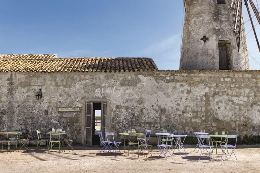 Ethimo Складной металлический садовый стол Flower Flrp4000 - Вид №4