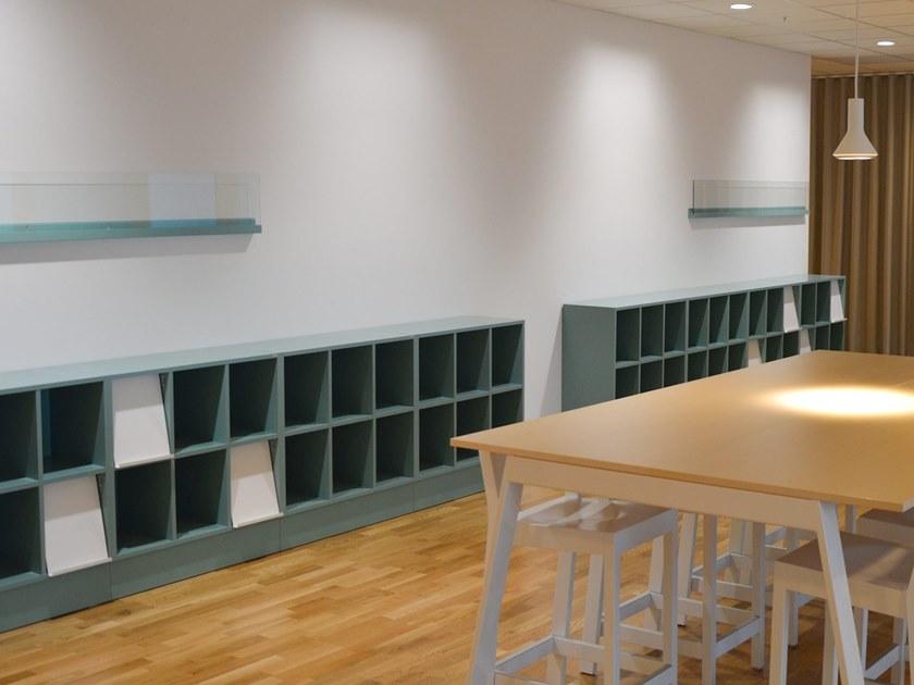 TreCe Низкий офисный книжный шкаф из ламината Combiline sun-id-1361770 - Вид №5