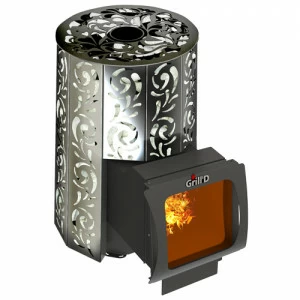 Печь для бани GRILL'D Violet Long Window Max PRO с закрытой каменкой