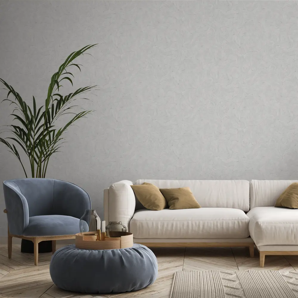 Обои флизелиновые Palitra Charme светло-серые 1.06 м PR72693-14 89461091 STLM-2177401 - Вид №3