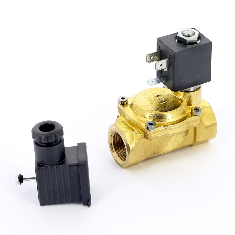 Клапан соленоидный 220В нормально закрытый EMMETI 1/2" 00306200 - Вид №2