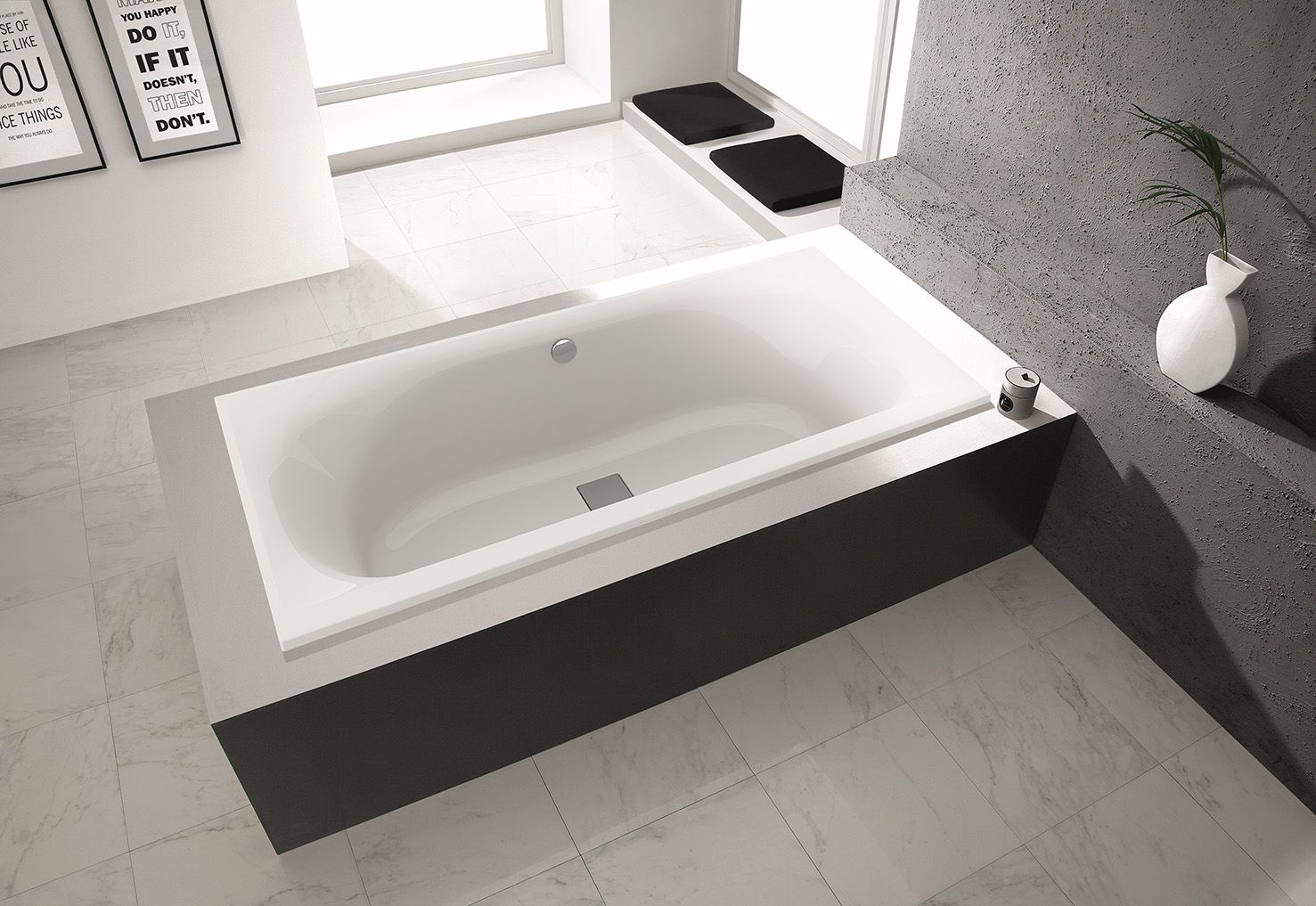 Акриловая прямоугольная ванна для ванной комнаты HOESCH Thasos ARCH-00019211 - Вид №1