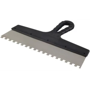 Шпатель зубчатый Jettools 300 мм нержавеющая сталь зуб 8x8 мм