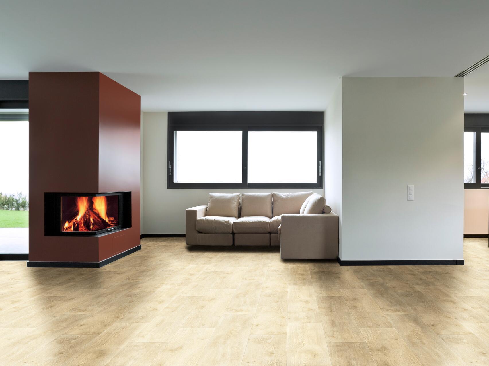 Нескользящий виниловый пол с эффектом дерева BEAUFLOR Blacktex ARCH-00096789 - Вид №2