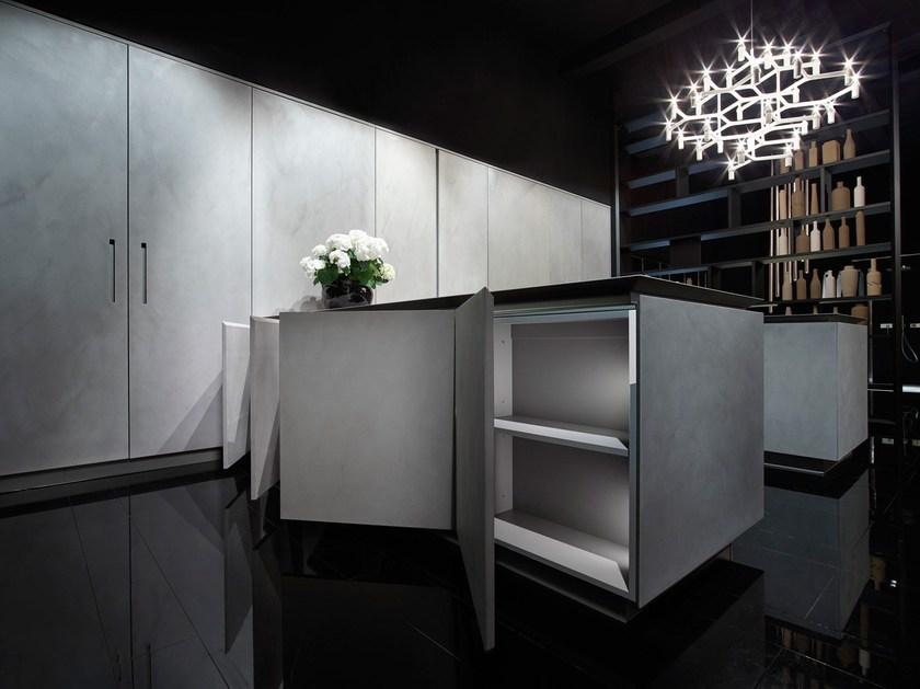 RIFRA Кухня с двойным островом из шиферного бетона Fly sun-id-1452134 - Вид №8