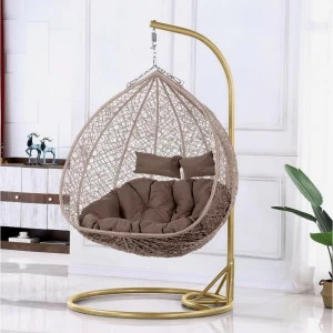 Подвесное кресло бежевое AFM-109A Beige AFINA  00-3880372 Бежевый