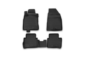 16081909 Коврики в салон NISSAN Tiida 2004-2015, 4 шт. NLC.36.21.210 ELEMENT