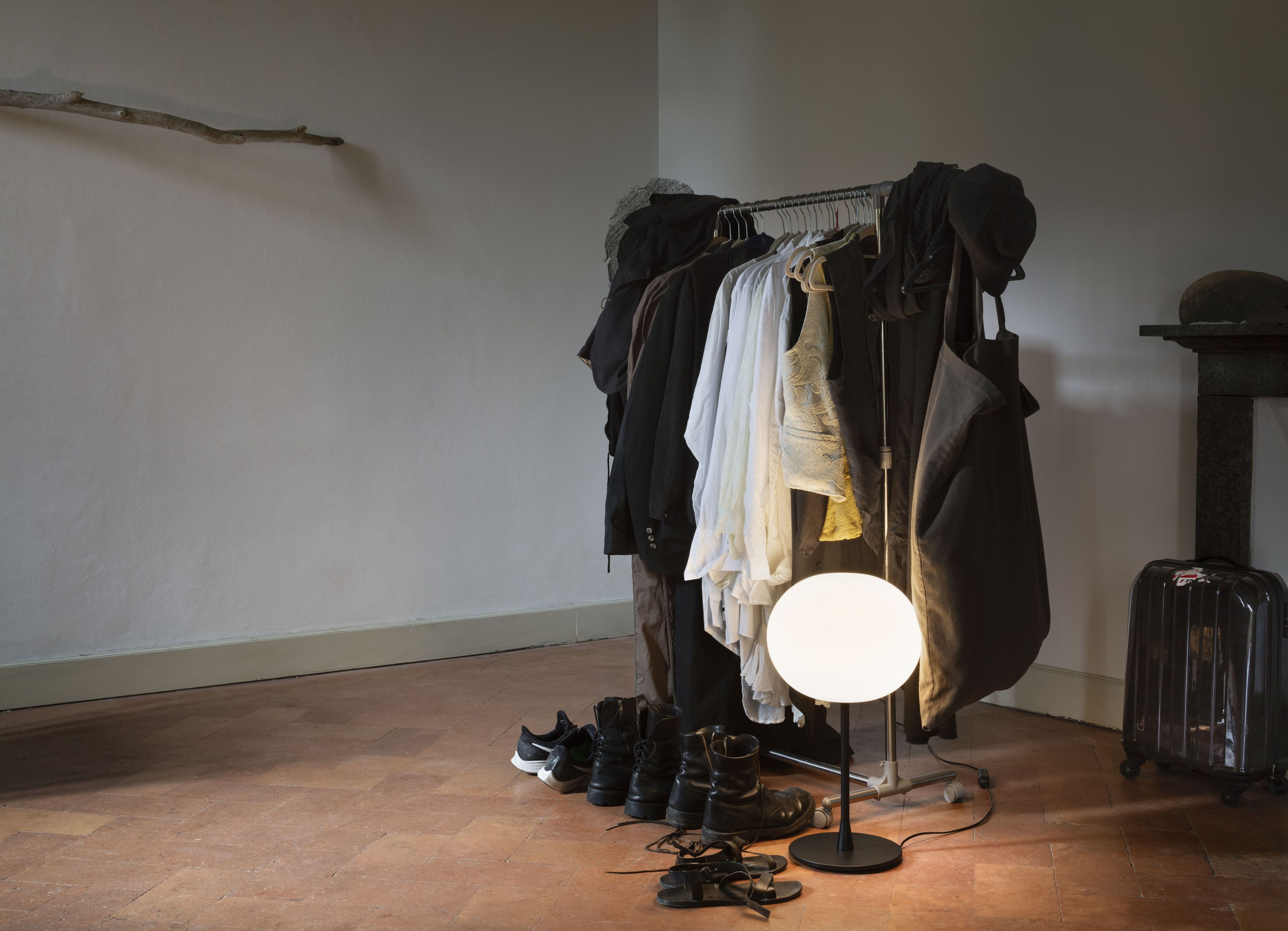 Стальная и стеклянная настольная лампа с диммером Flos Glo-Ball ARCH-00130710 - Вид №2