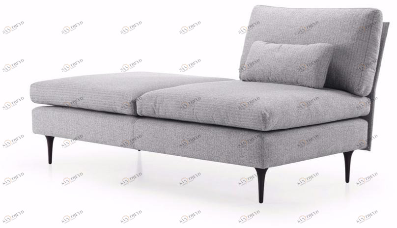 HMD INTERIORS Мягкая кушетка из ткани Bau sun-id-1417793