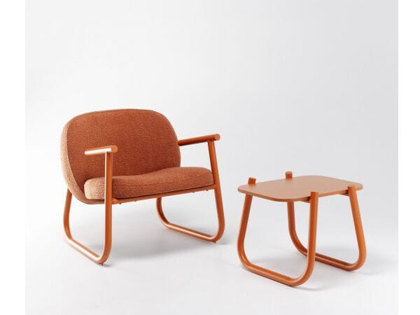 Контрактное кресло с салазками из ткани Shishka Project Basic ARCH-00108607 - Вид №4