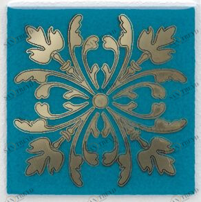 Клемансо бирюзовый вставка 4,9х4,9 кор (38 шт) Kerama Marazzi HGDD2525246