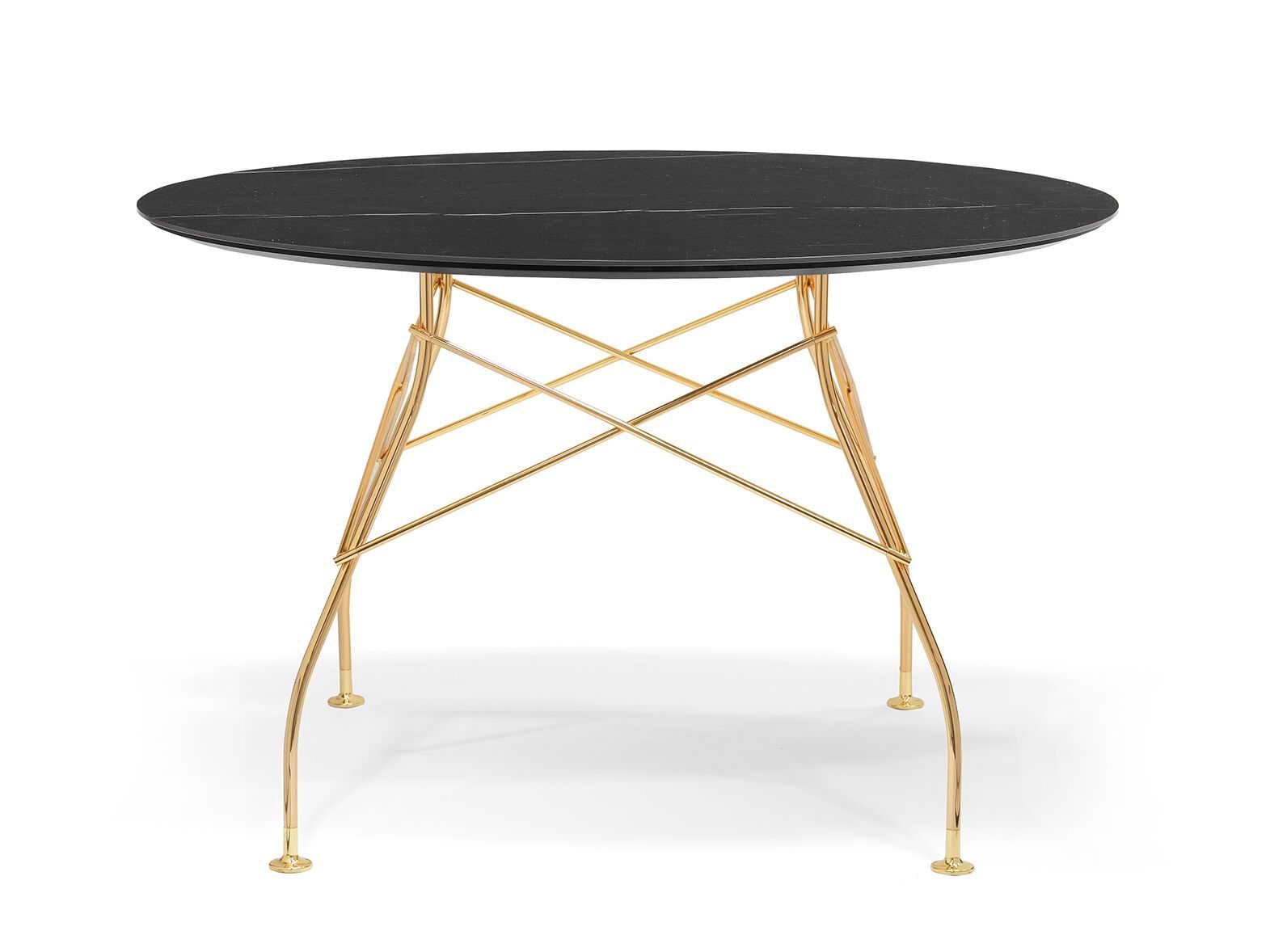 Круглый обеденный стол из керамогранита Kartell GLOSSY ARCH-00051866 - Вид №56