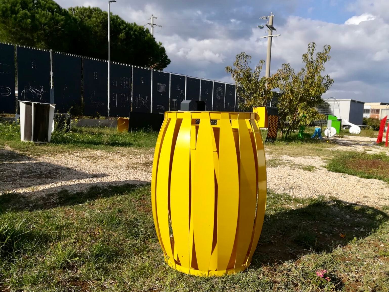 Наружная стальная стойка для мусора CITYSì OBELIX BIG ARCH-00063062 - Вид №2