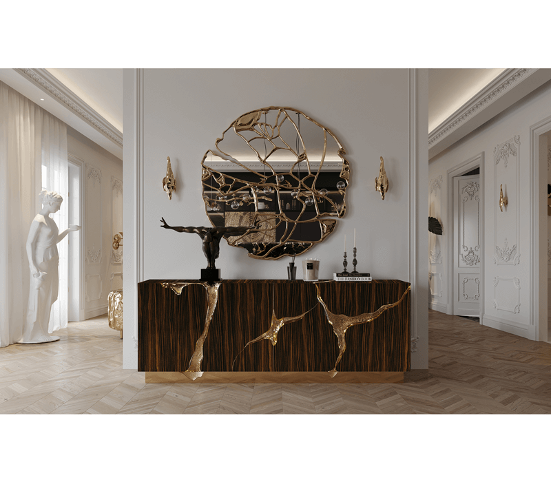 0-183 Буфет Lapiaz из черного дерева Boca Do Lobo  - Вид №11