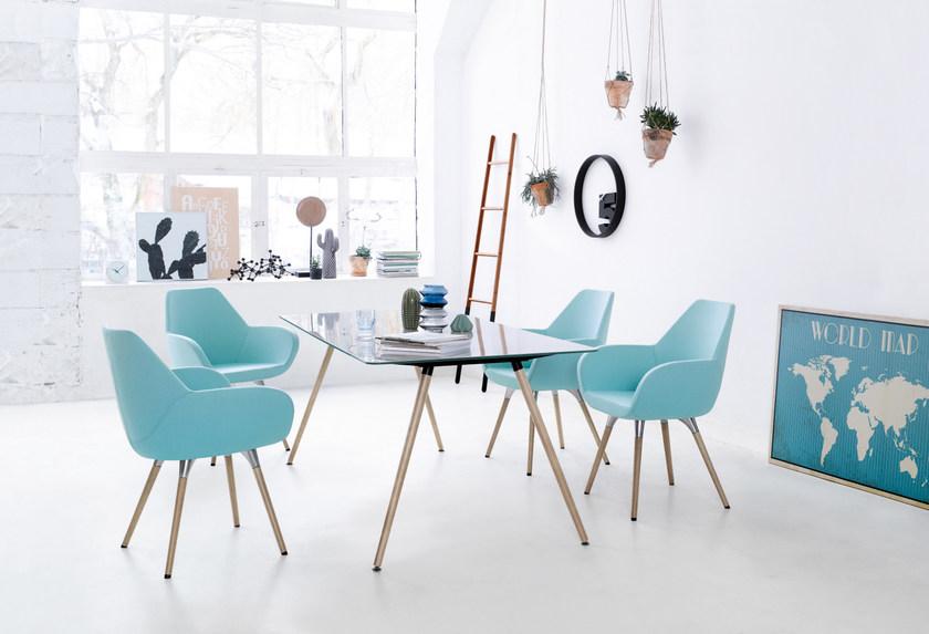 profim Прямоугольный стеклянный стол Sam sun-id-1467813 - Вид №3