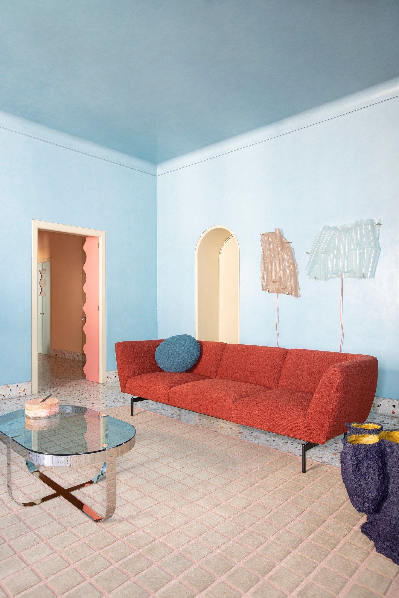 Ткань диван Saba Italia RENDEZ-VOUS ARCH-00084103 - Вид №9