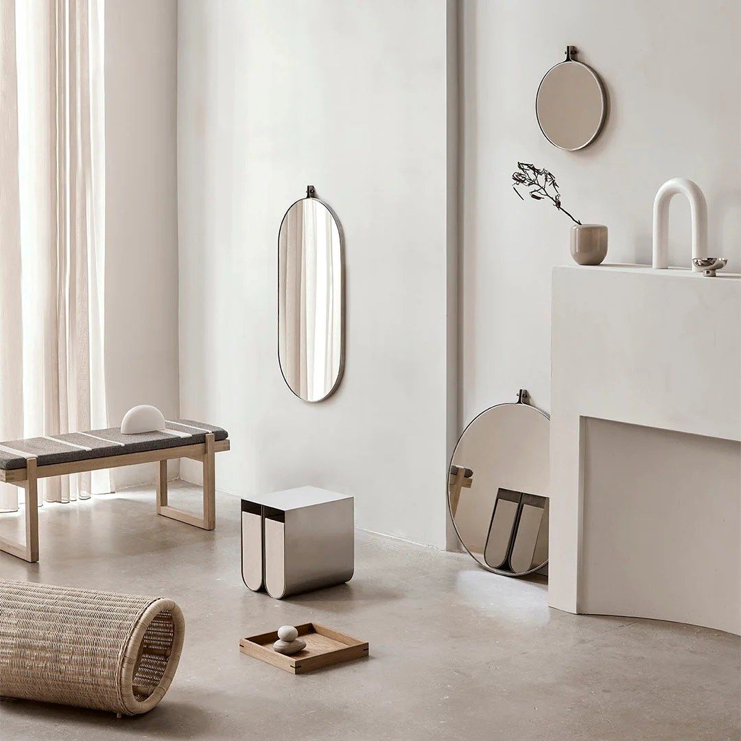 Стальной журнальный столик с журнальным столиком Kristina Dam Studio Curved ARCH-00056926 - Вид №5